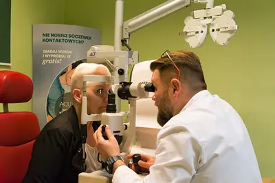WZROKER Optyk Olsztyn, Salon Optyczny, Badanie Wzroku
